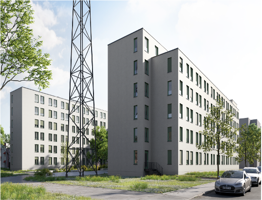 Anwärterunterkünfte für die Hochschule der Polizei BB